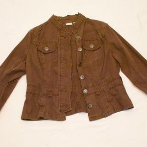 Brown Jean Jacket